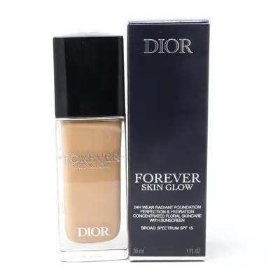 (3WP Warm Peach/Glow SPF 15) Dior Forever Skin Glow Hydrating Foundation 1.0oz/30ml New With Box