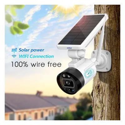 1080P 2MP Solar Wireless Battery Camera WIFI Outdoor Security IP Camera Alexa Cloud IP66 Waterpr