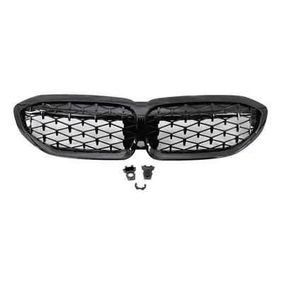 Glossy Black Grill Front Kidney Grille Replacement for BMW Series G20 Racing 2020