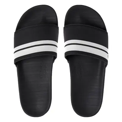 (7 UK, Black) Quiksilver Mens Rivi Beach Pool Holiday Sandals Sliders Slides - Black