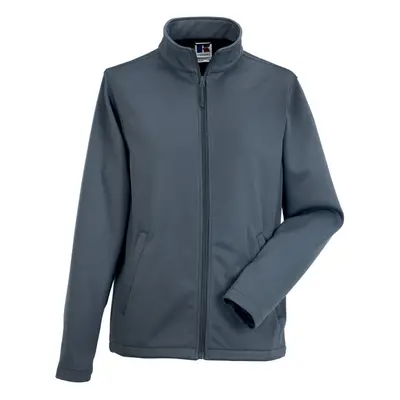 (L, Convoy Grey) Russell Mens Smart Soft Shell Jacket