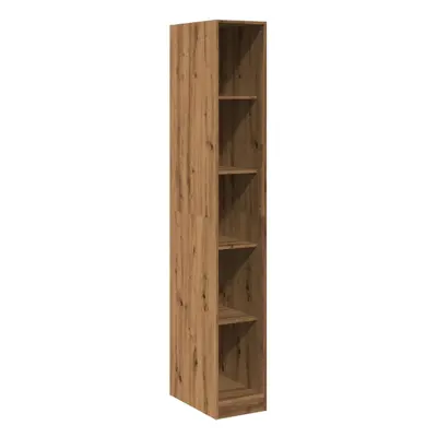 (oak, x x cm/ shelves piece) vidaXL Wardrobe Clothing Storage Hanger Clothes Cabinet Closet Engi