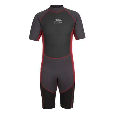 (XXS, Black) Trespass Mens Wetsuit Short 3mm Back Zipper Argon