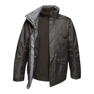 (XL, Traffic Black) Regatta Mens Benson III Hooded Jacket