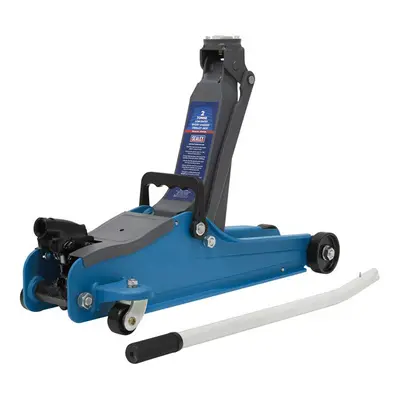 Sealey 1020LEB Trolley Jack 2tonne Low Entry Short Chassis - Blue