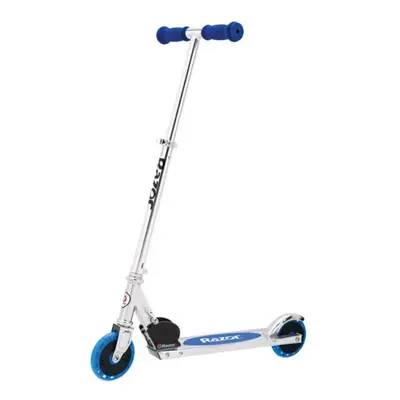 Razor A125 Anodized Aluminum Kick Push Scooter w/ Adjustable Handlebars, Blue