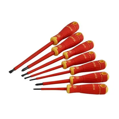 Bahco B220.007 BAHCOFIT Insulated Screwdriver Set of Slotted / Phillips