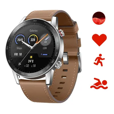 HONOR MagicWatch Smart Watch mm Men's Bluetooth Calling, Heart Rate and Stress Monitor Spo2.14 D