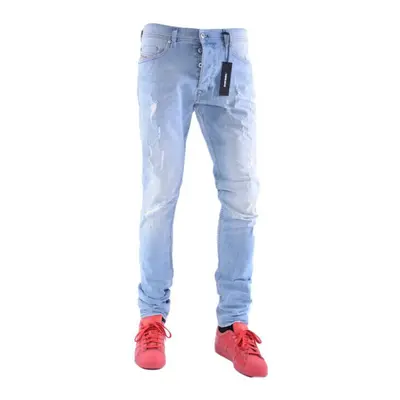 (W28 L32) DIESEL TEPPHAR 0849E Mens Denim Jeans Stretch Slim Fit Carrot Casual Trouser