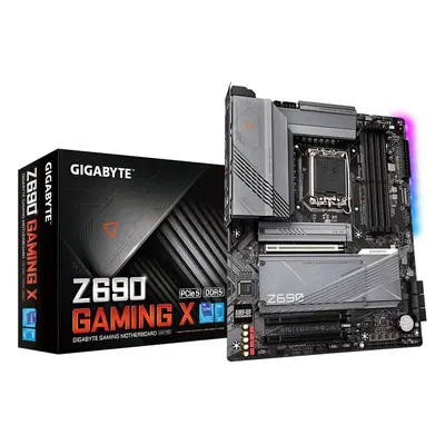 Gigabyte Z690 GAMING X ATX Motherboard - Supports 12th Gen Intel Core Processors (LGA 1700), DDR