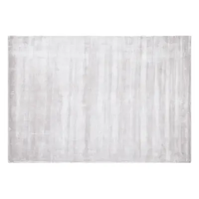 Viscose Area Rug x cm Light Grey GESI II