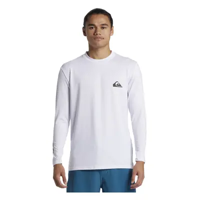 (3XL, White) Quiksilver Mens Everyday Surf Long Sleeve Crew Neck UV Protect T-Shirt Top Tee