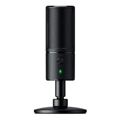 Razer Seiren X - Streaming USB Condenser Microphone (Compact with Damper, Supercardioid Recordin