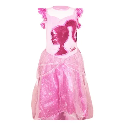 (3-4 Years, Pink) Barbie Girls Princess Costume