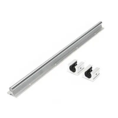 (1000mm) 100-1000mm Linear Rail Optical Axis Guide with 2pcs SBR12UU Bearing Blocks CNC Parts