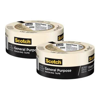 3M MMM205048MP-2 mm General Masking Tape - Pack of