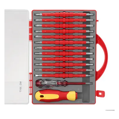 14 in Magnetic Screwdriver Set Insulated Multi Screw Driver Repair Tools Kit