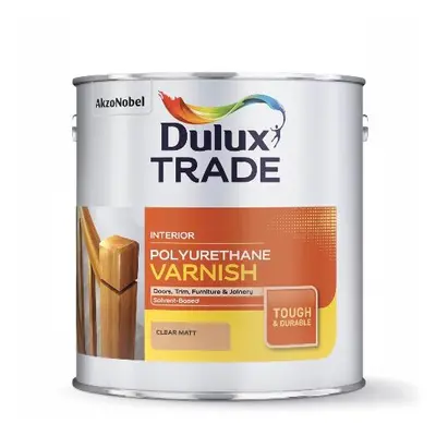 Dulux Trade Polyurethane Varnish Satin 5L