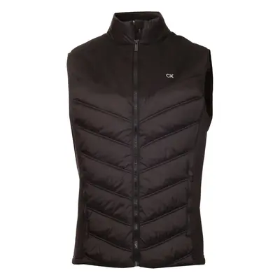 (2XL, Black) Calvin Klein Mens Performance Hybrid Wicking Golf Gilet