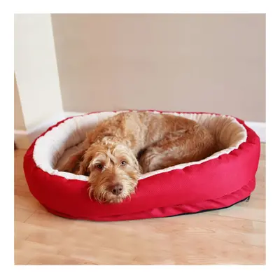 40 Winks Orthopedic Bed Red 86cm (34'')