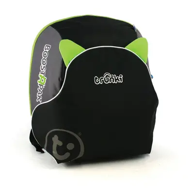 Trunki BoostApak - Travel Backpack & Child Car Booster Seat for Group (Green)