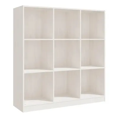 (white) vidaXL Solid Pinewood Book Cabinet/Room Divider Room Partition Multi Colours