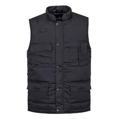 (M, Black) Portwest Mens Shetland Body Warmer