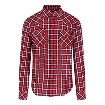 (L) Diesel Racing Red Check Shirt