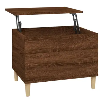 (brown oak, x 44.5 x cm) vidaXL Coffee Table Engineered Wood End Centre Accent Side Table Multi 