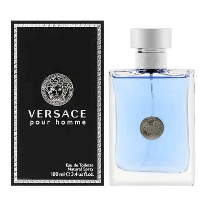 Versace Pour Homme by Versace Eau De Toilette Spray 3.4 oz Men