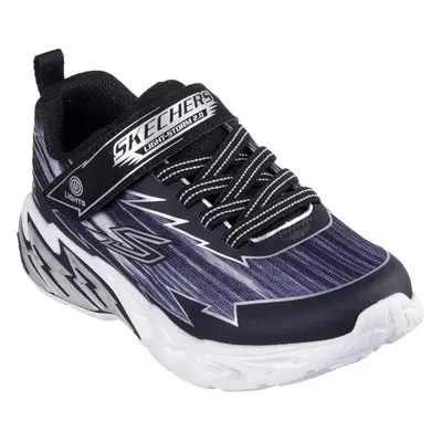 (11.5 UK Child, Black/Grey) Skechers Boys Light Storm 2.0 Bolt-Brights Trainers