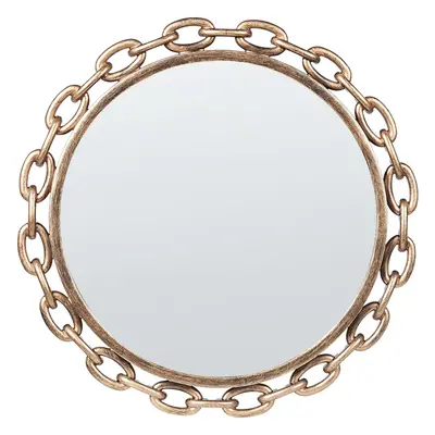 Wall Mirror YEBRA cm cm Gold