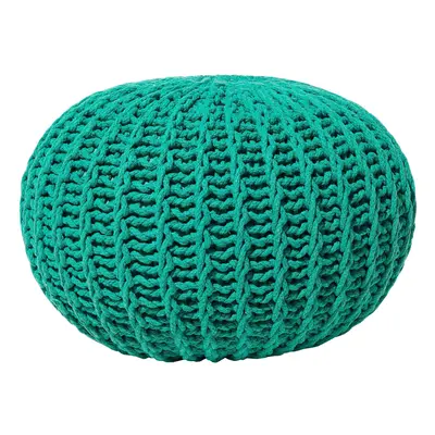 Ottoman CONRAD Emerald Green Cotton