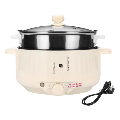 (24cm, with steamer) Electric Steamer Cooker 400W-1000W 1.7L/2.2L/2.7L Multifunction Cooking Pot