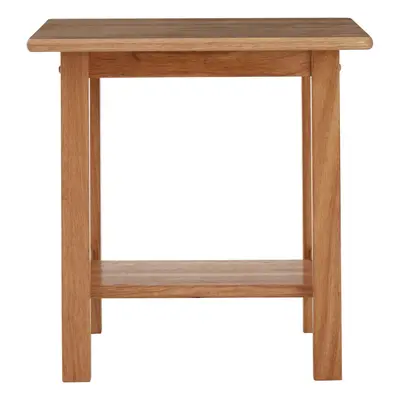 Premier Housewares Natural Square Side Table