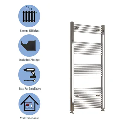 (chrome, 1600*600mm) Stylish Straight Towel Rail HeatingTowel Radiator