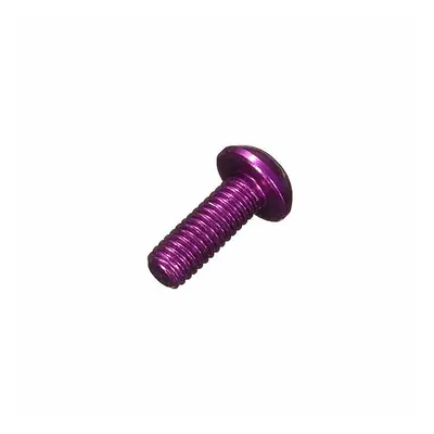 (Purple) 50Pcs M36mm Hex Socket Screws Round Head Cap Screw Aluminum Alloy