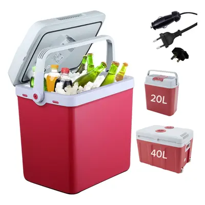 AREBOS L cool box | for cooling and keeping warm | mini fridge | thermo-electric cool box | with