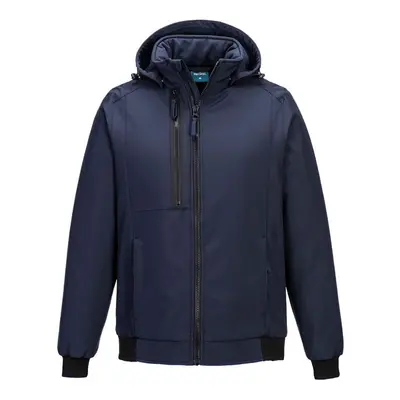 (XXL, Dark Navy) Portwest Unisex Adult Padded Layer Soft Shell Jacket