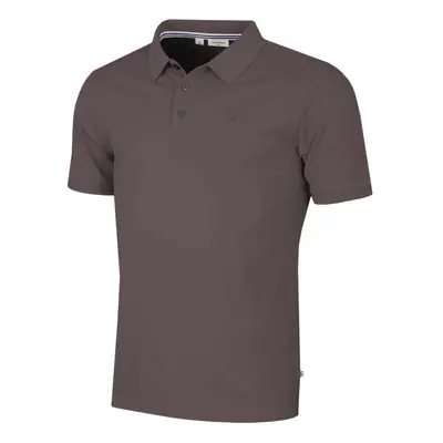 (L, Slate) Calvin Klein Mens North Coast Moisture Wicking Polo Shirt