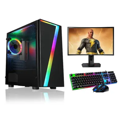 FCS Fast Gaming Intel Quad Core i5 16GB RAM 1TB HDD PC Bundle