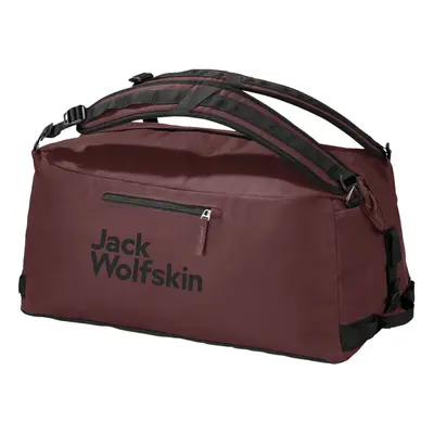 (One Size, Cordovan Red) Jack Wolfskin Unisex Traveltopia Sustainable Robust Duffle Bag