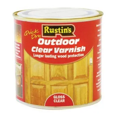 Rustins EAVG2500 Exterior Varnish Clear Gloss 2.5 Litre