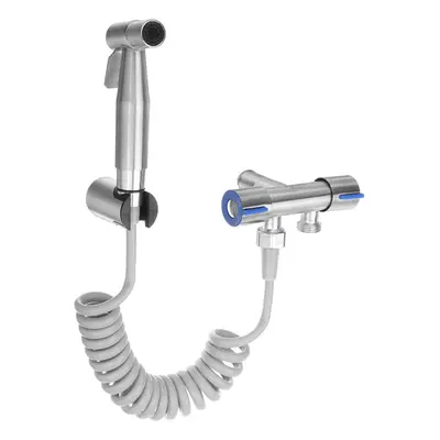 Stainless Steel Toilet Bidet Sprayer Handheld Bathroom Cleaning Tools Set