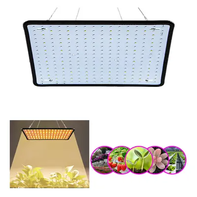 (Natural light, EU Plug) 256LED Full Spectrum Plant UV Grow Light Veg Lamp For Indoor Hydroponic