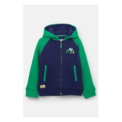 (7-8 Yrs, Green Tractor) Jackson Kids Full Zip Hoodie