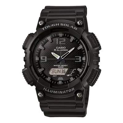 Casio AQ-S810W-1A2VDF Tough Solar Analog-Digital Black Resin Men's Watch