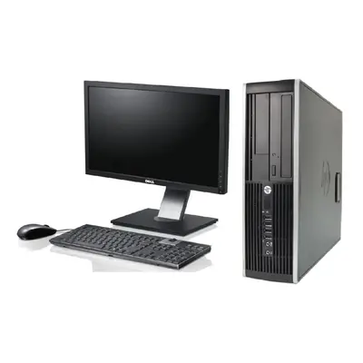 Fcs Dell Hp Pc Core I5 Set 8Gb 500Gb Hdd Win Pro 19" Monitor