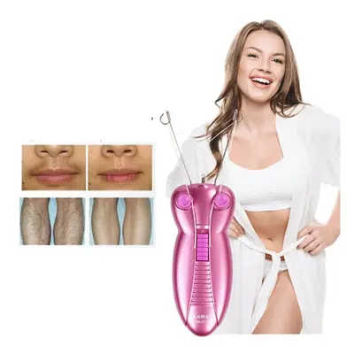 Lady Electric Epilator Women Body Hair Remover Cotton Thread Epilator Face Hair Removal Tools Bu