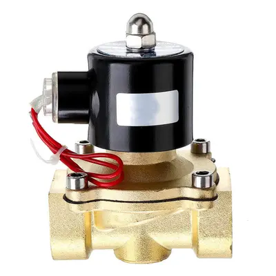 (3/4 inch) 1/2 3/4 Inch 110V Electric Solenoid Valve Pneumatic Valve for Water Air Gas Brass Val